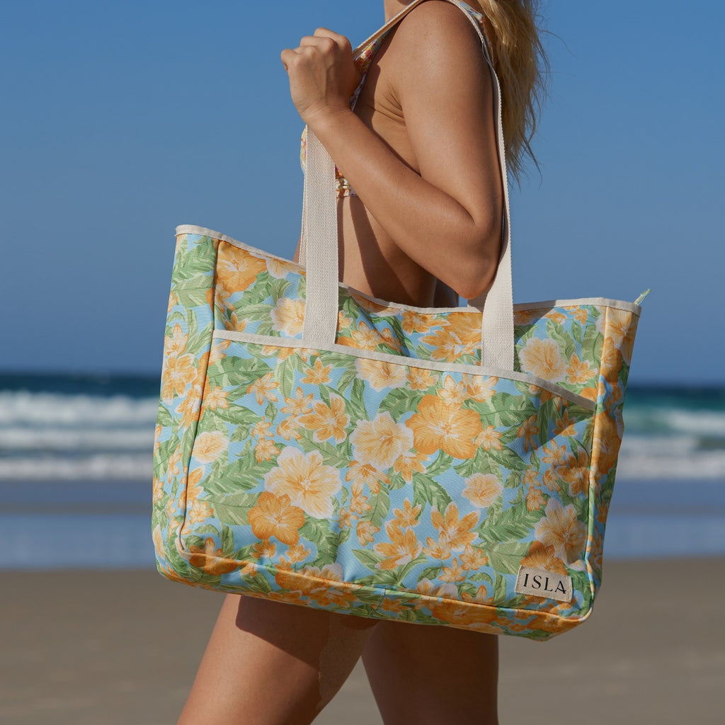 Hanalei Large Canvas Beach Bag