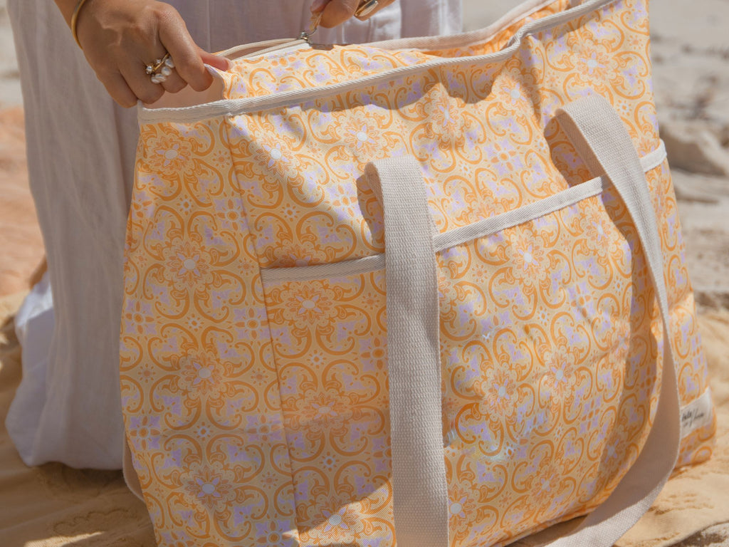 Sustainable Large Canvas Beach Bag